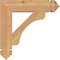 Ekena Millwork Legacy Arts & Crafts Smooth Bracket, Western Red Cedar, 3 1/2"W x 18"D x 18"H BKT04X18X18LEC03SWR - alternate 3